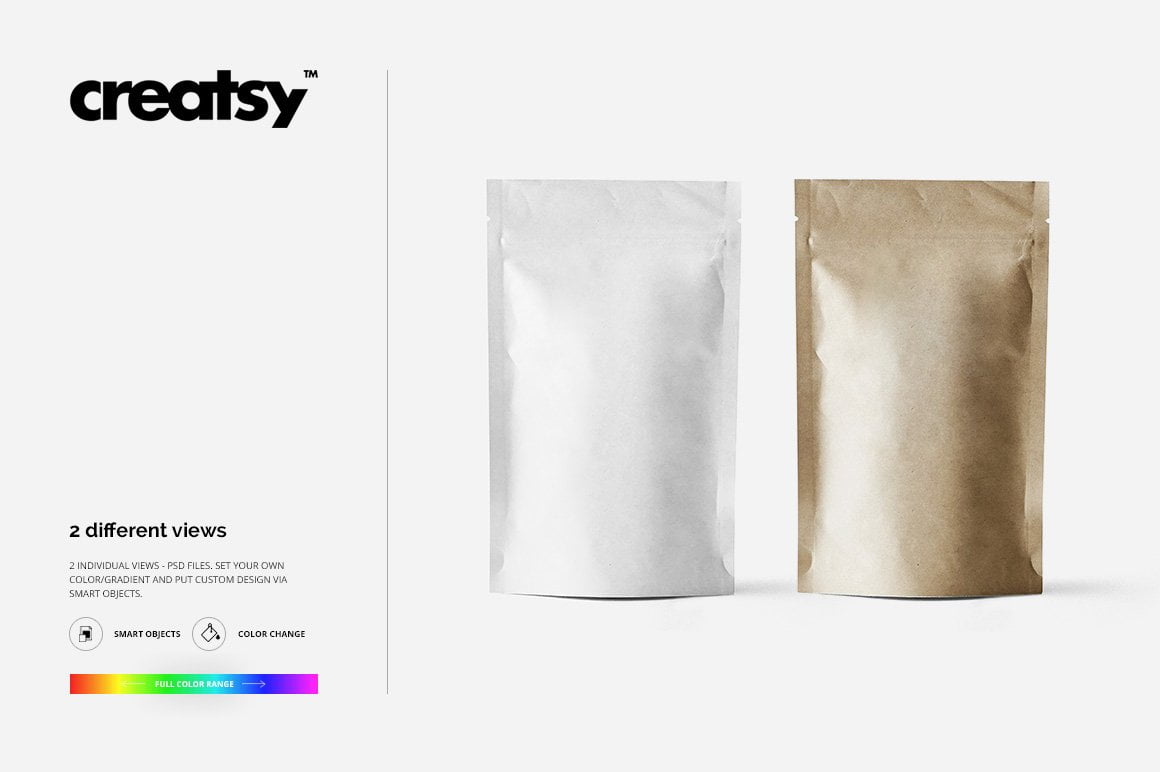 Túi giấy chất liệu kraft có thiết kế ấn tượng